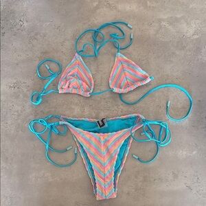 Triangl bikini set
